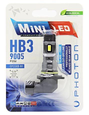 MINI HB3 9005 12-24V COMPACT LED (TEKLİ BLISTER)