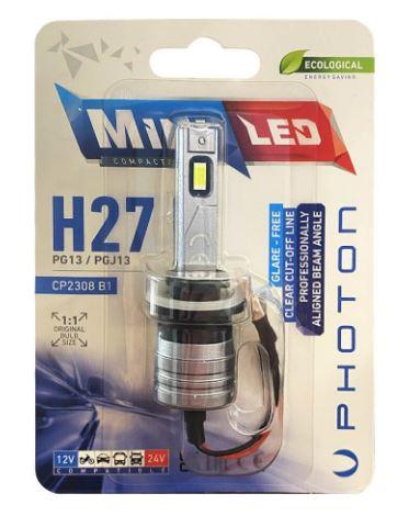 MINI H27 12-24V COMPACT LED (TEKLİ BLISTER)