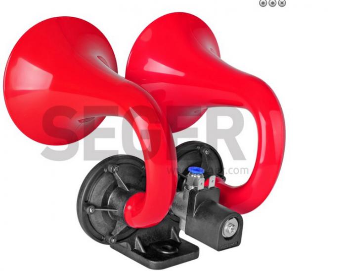 KORNA ÇİFT BORULU HAVALI 24V(RAMHORN/ÇİFT BOYNUZ)