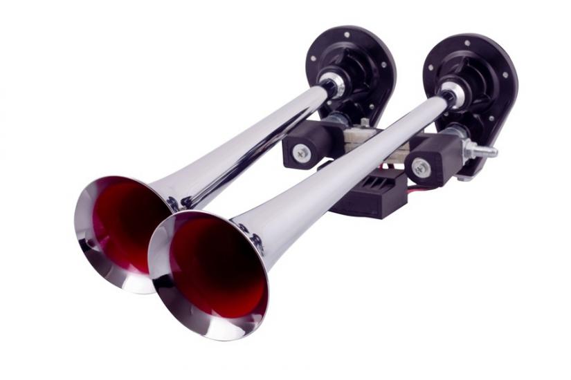 KORNA HAVALI İKİLİ DALİDALİ KROM 12V