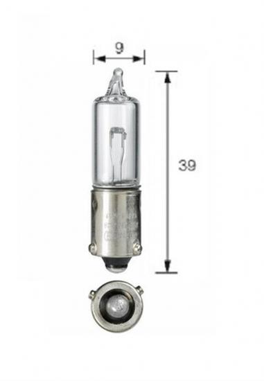 AMPUL 53 H21 12V 21W GÖSTERGE HALOGEN (TABAN:BAY9s ECE:H21W)