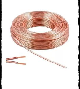 HOPARLÖR KABLOSU 2X1.5MM ŞEFFAF (YASSI KORDON)
